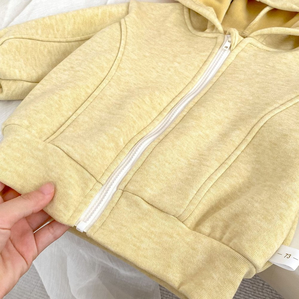 Baby Kids Girls Long Sleeves Sporty Coat and Pants 2-Piece Clothing Set