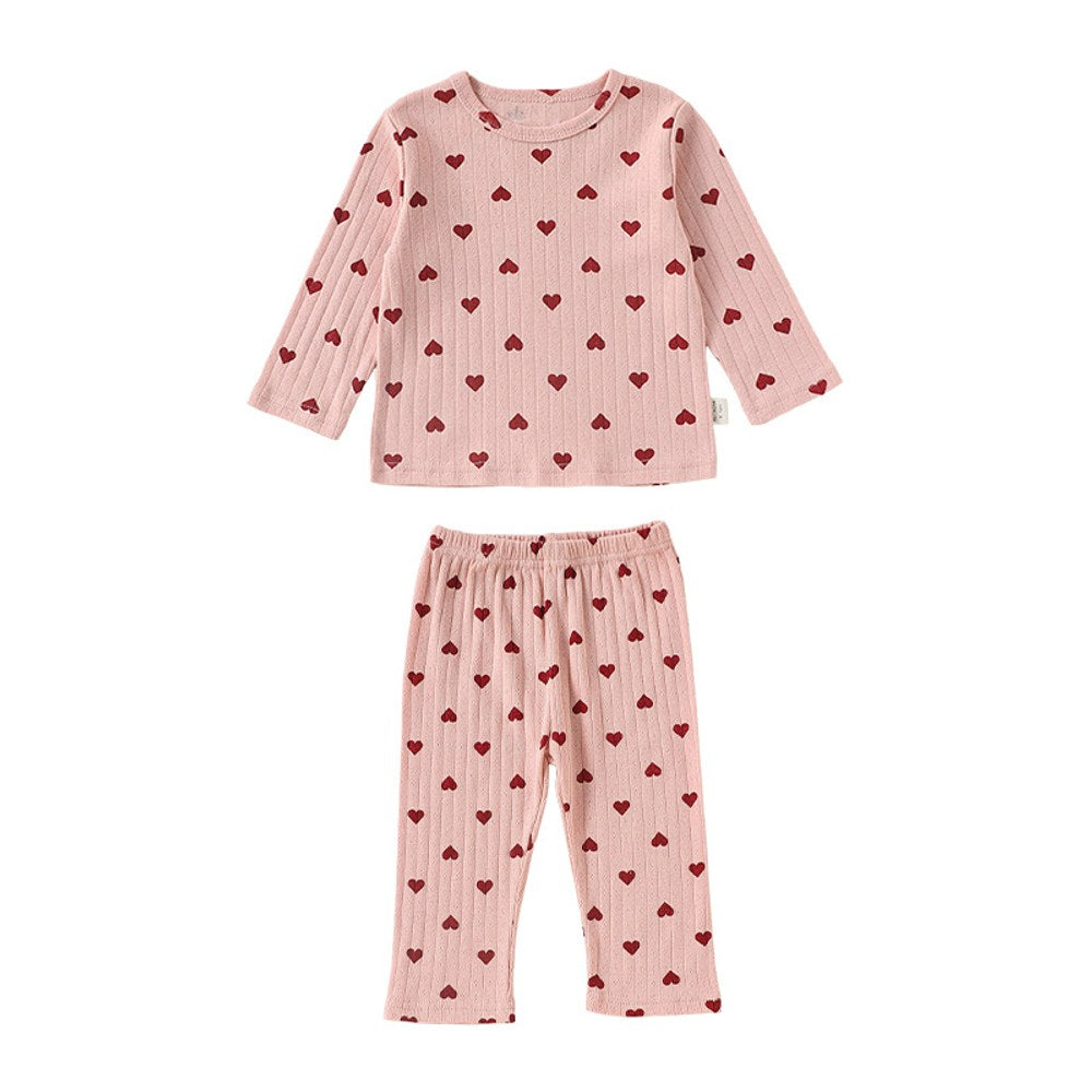 Baby Kids Long Sleeves Top and Pants 2-piece Pajamas Clothing Set