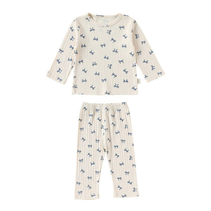 Baby Kids Long Sleeves Top and Pants 2-piece Pajamas Clothing Set