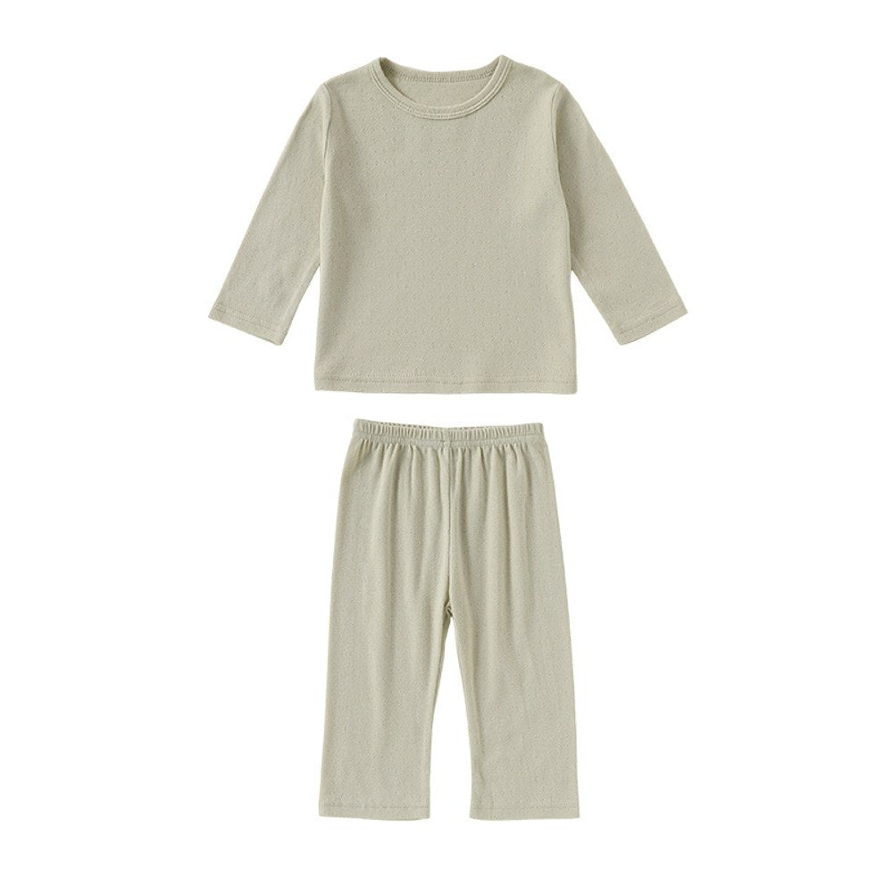 Baby Kids Long Sleeves Top and Pants 2-piece Pajamas Clothing Set