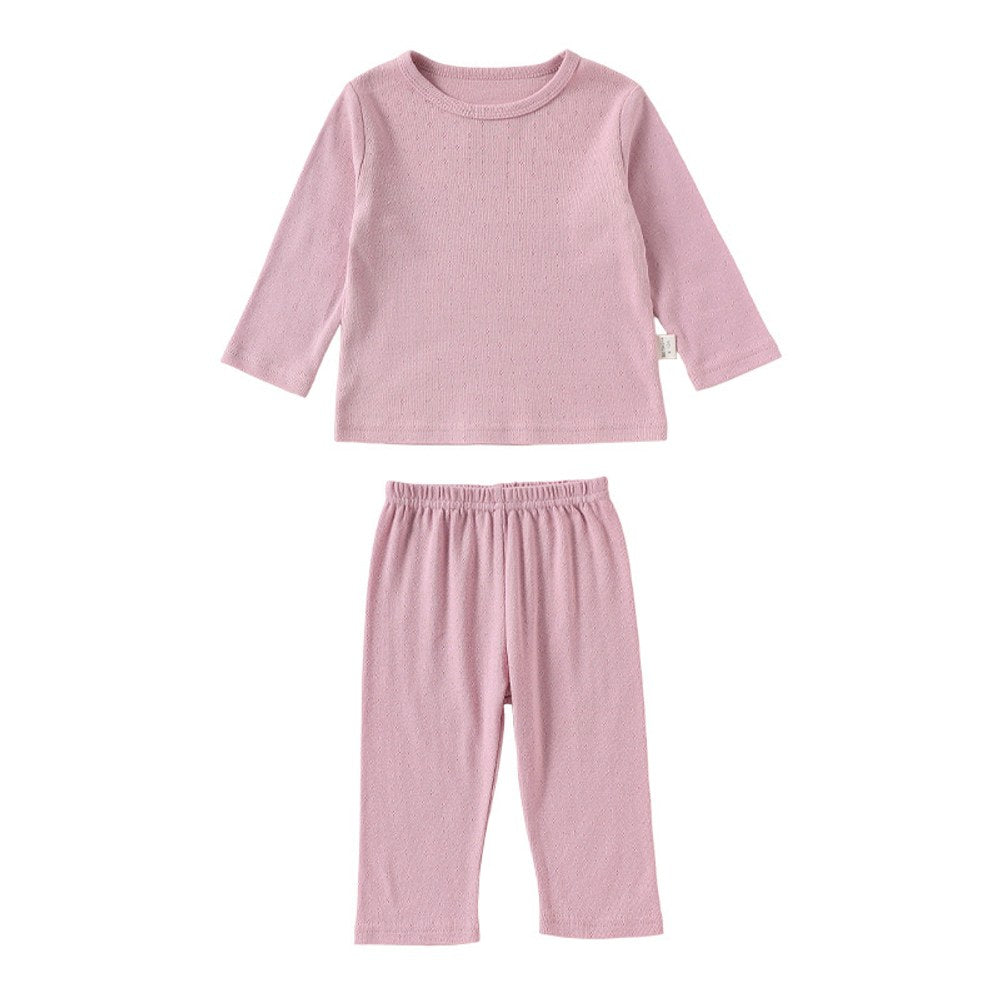 Baby Kids Long Sleeves Top and Pants 2-piece Pajamas Clothing Set