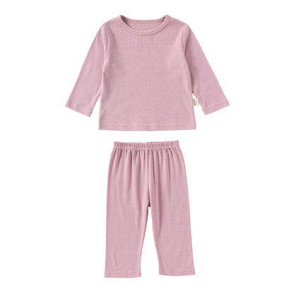 Baby Kids Long Sleeves Top and Pants 2-piece Pajamas Clothing Set