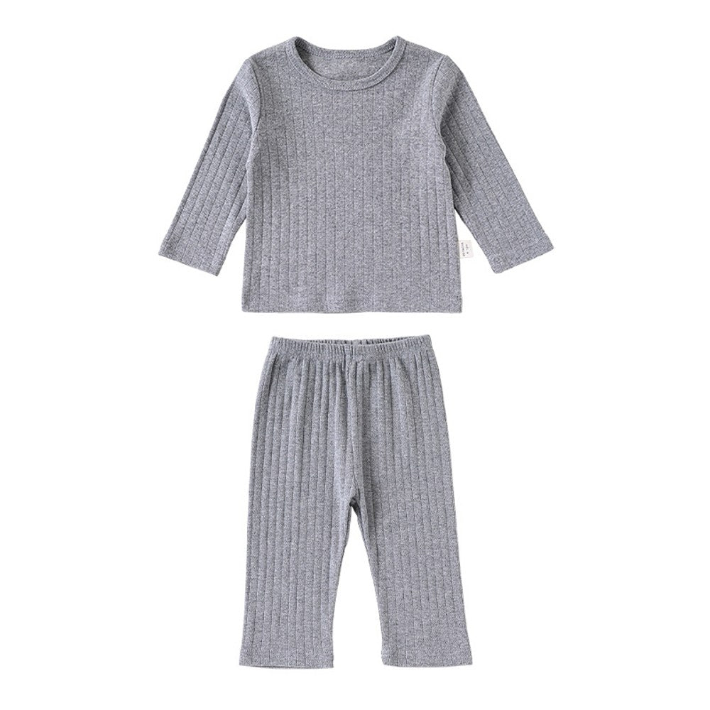 Baby Kids Long Sleeves Top and Pants 2-piece Pajamas Clothing Set