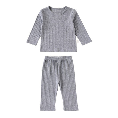 Baby Kids Long Sleeves Top and Pants 2-piece Pajamas Clothing Set