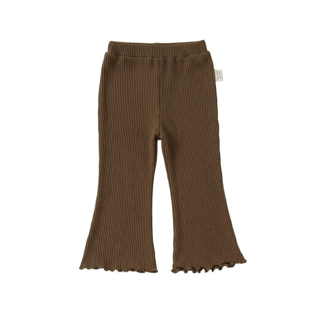 Plain Flared Pants for Girls