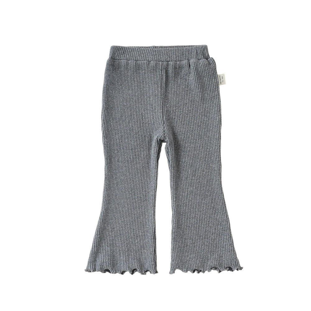 Plain Flared Pants for Girls