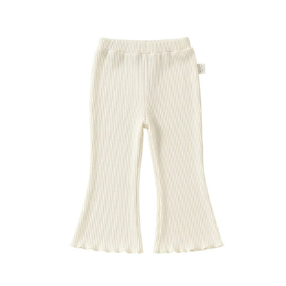Plain Flared Pants for Girls