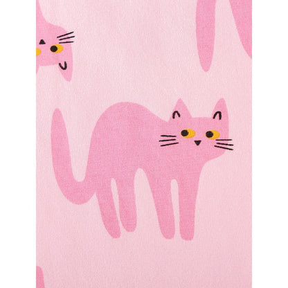 Baby Kids Girls Animals Cartoon Pattern Long Sleeves Top and Pants 2-piece Clothing Set