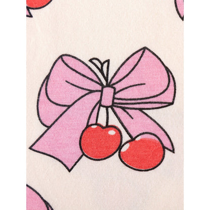 Baby Kids Girls Butterfly-bows Pattern Long Sleeves Top and Pants 2-piece Clothing Set