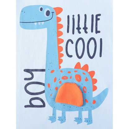 Baby Kids Boys Cartoon Pattern Long Sleeves Top