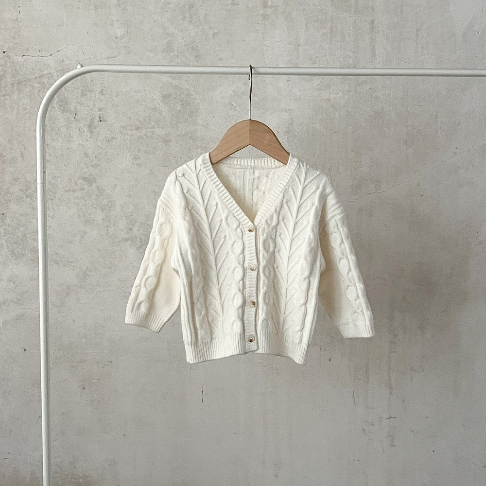 Baby Kids Comfortable Knitted Long Sleeves Cardigan