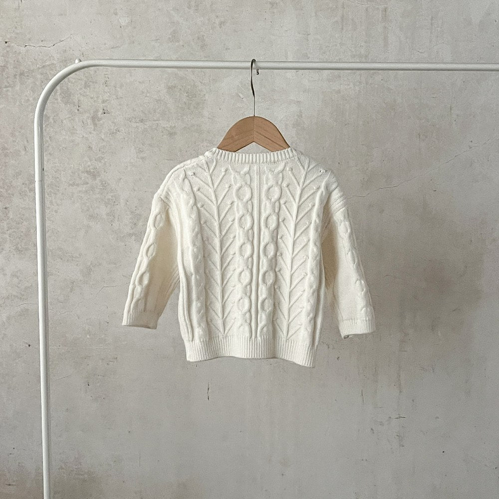 Baby Kids Comfortable Knitted Long Sleeves Cardigan