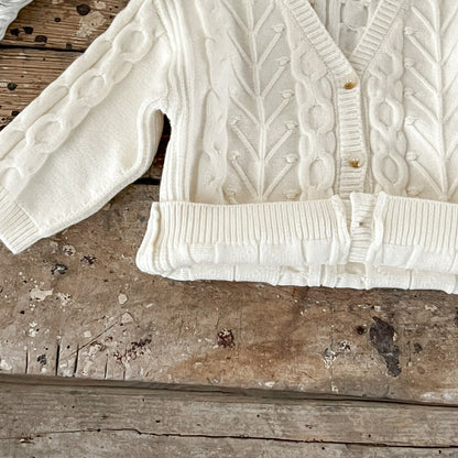 Baby Kids Comfortable Knitted Long Sleeves Cardigan
