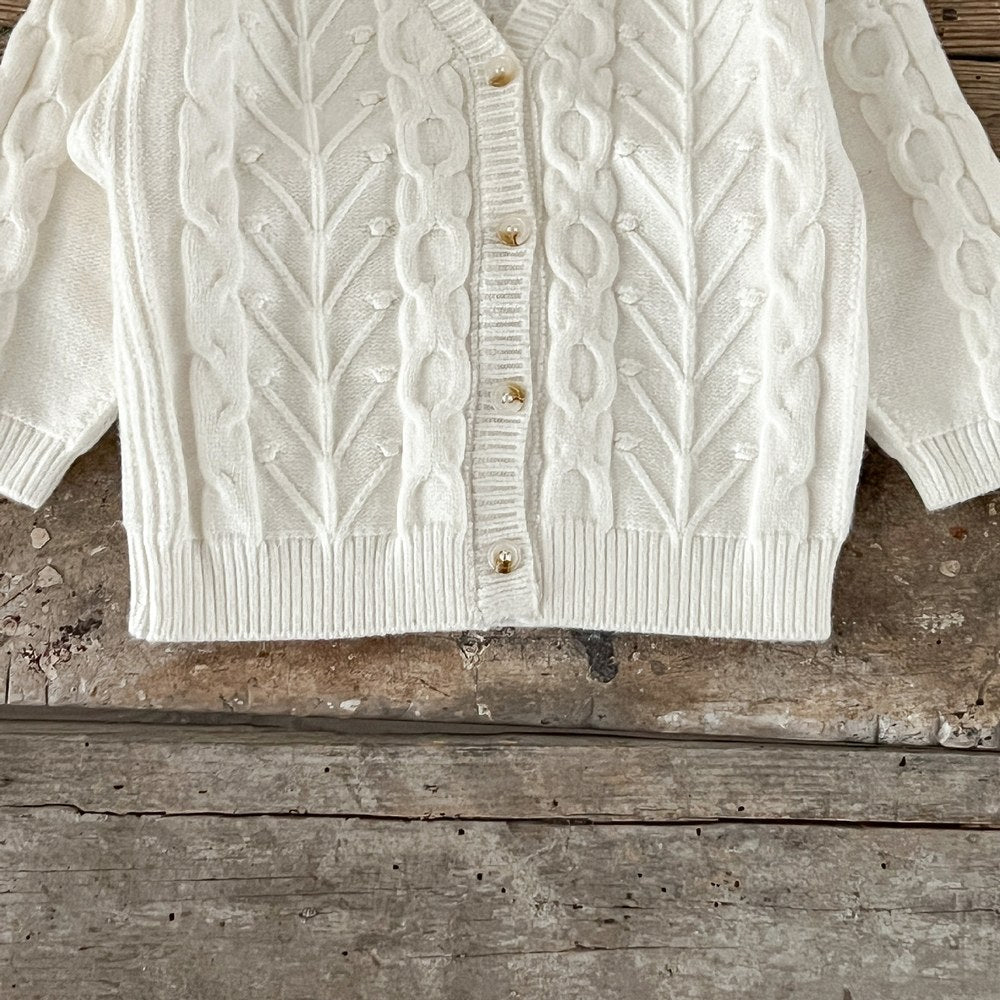 Baby Kids Comfortable Knitted Long Sleeves Cardigan
