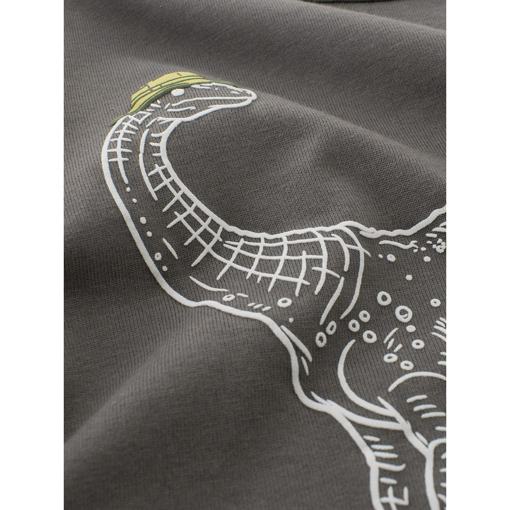 Baby Kids Boys Dinosaur Print Long Sleeves Crew Neck Top