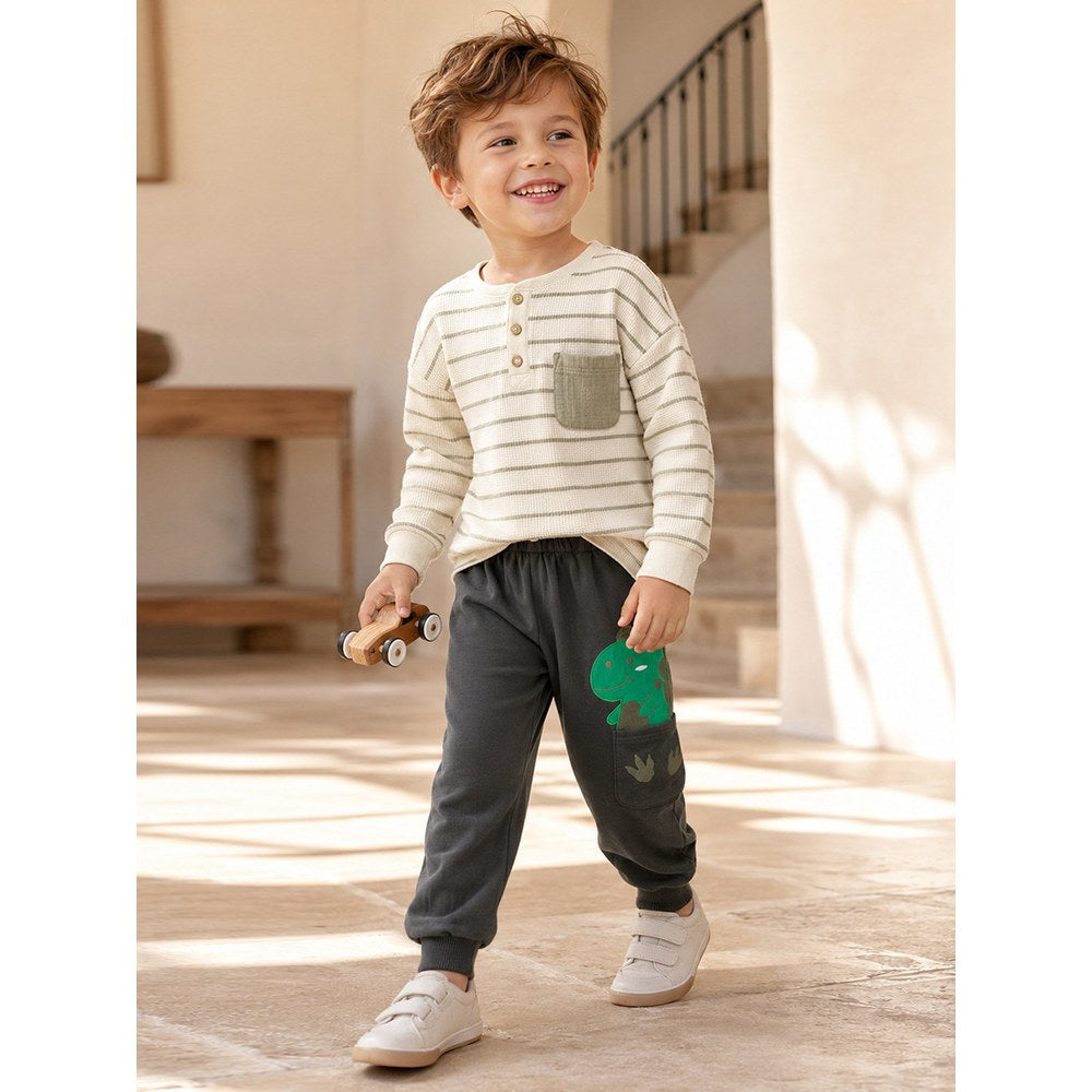 Baby Kids Boys Cartoon Pattern Pants