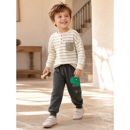 Baby Kids Boys Cartoon Pattern Pants