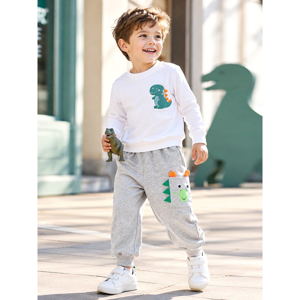 Baby Kids Boys Cartoon Pattern Pants