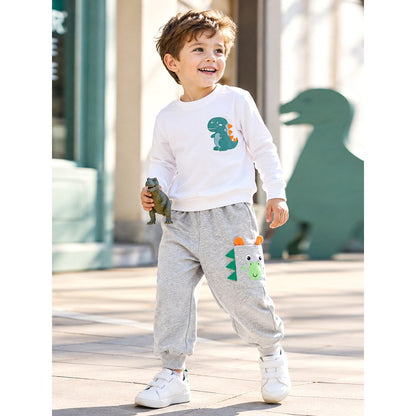 Baby Kids Boys Cartoon Pattern Pants