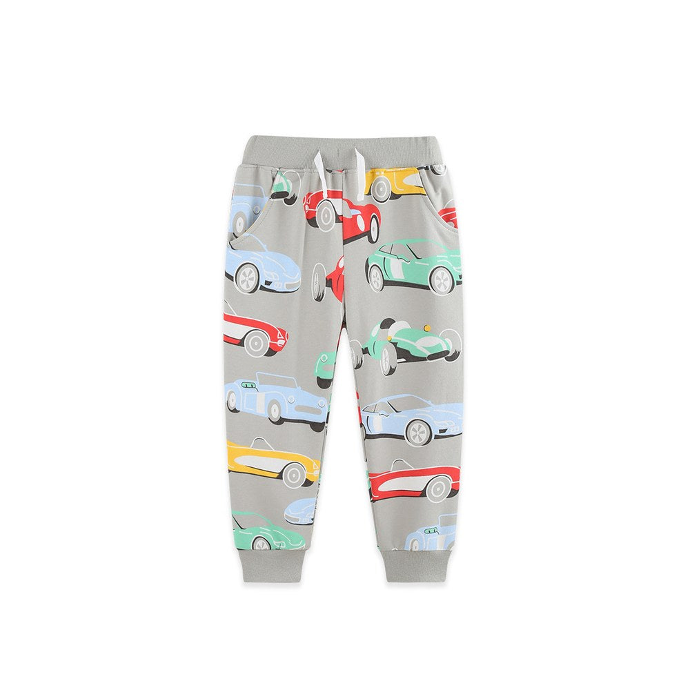 Casual Cartoon Pants for Boys