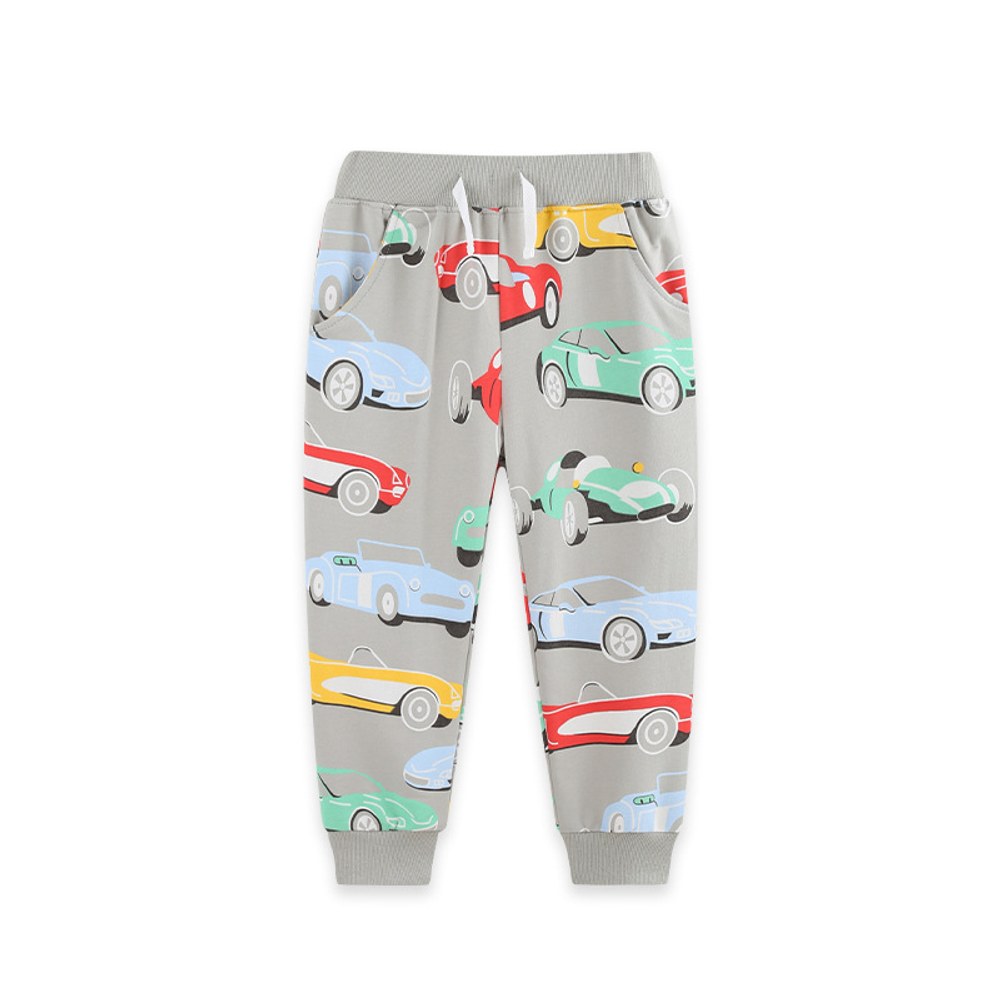 Casual Cartoon Pants for Boys