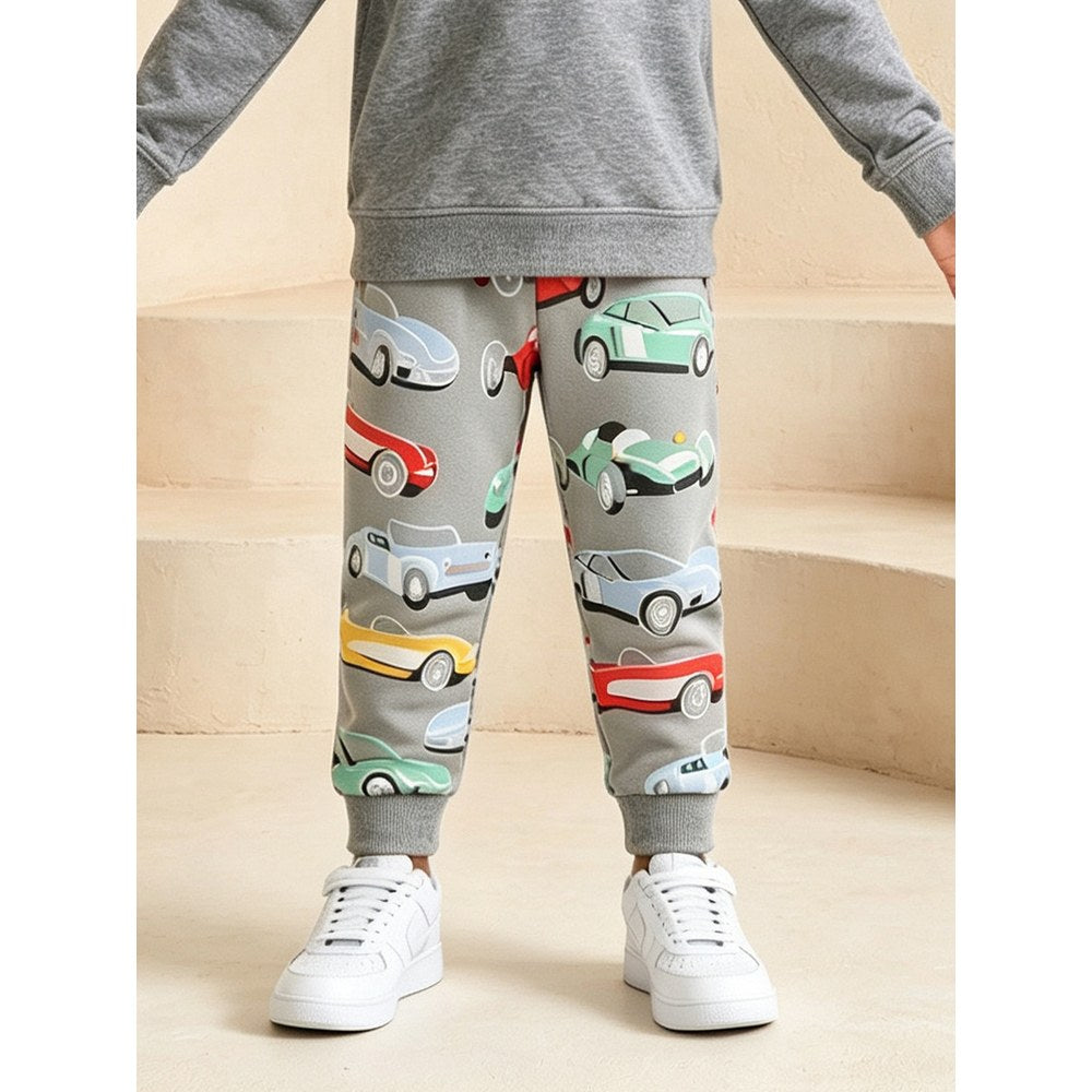 Casual Cartoon Pants for Boys