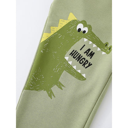 Baby Kids Boys Cartoon Pattern Pants