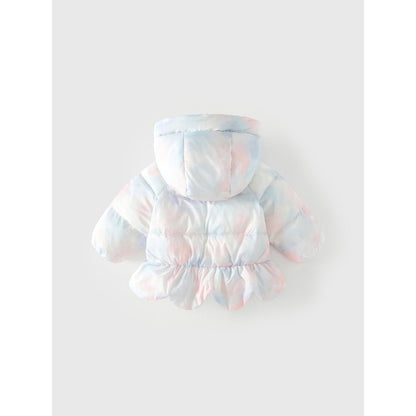 Girls' Gradient Cotton-Padded Coat