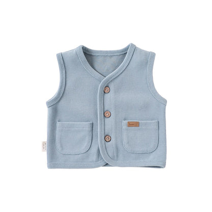 Baby Kids Sleeveless Wear-Outside Vest