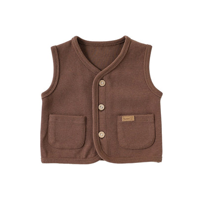 Baby Kids Sleeveless Wear-Outside Vest