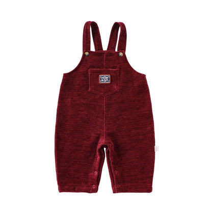 Baby Kids Unisex Sleeveless Corduroy Strap Rompers Overalls