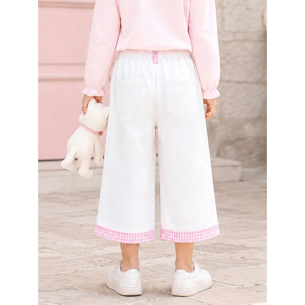 Baby Kids Girls Cartoon Pattern Pants