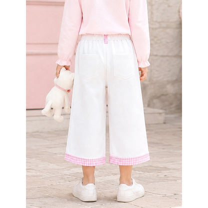Baby Kids Girls Cartoon Pattern Pants