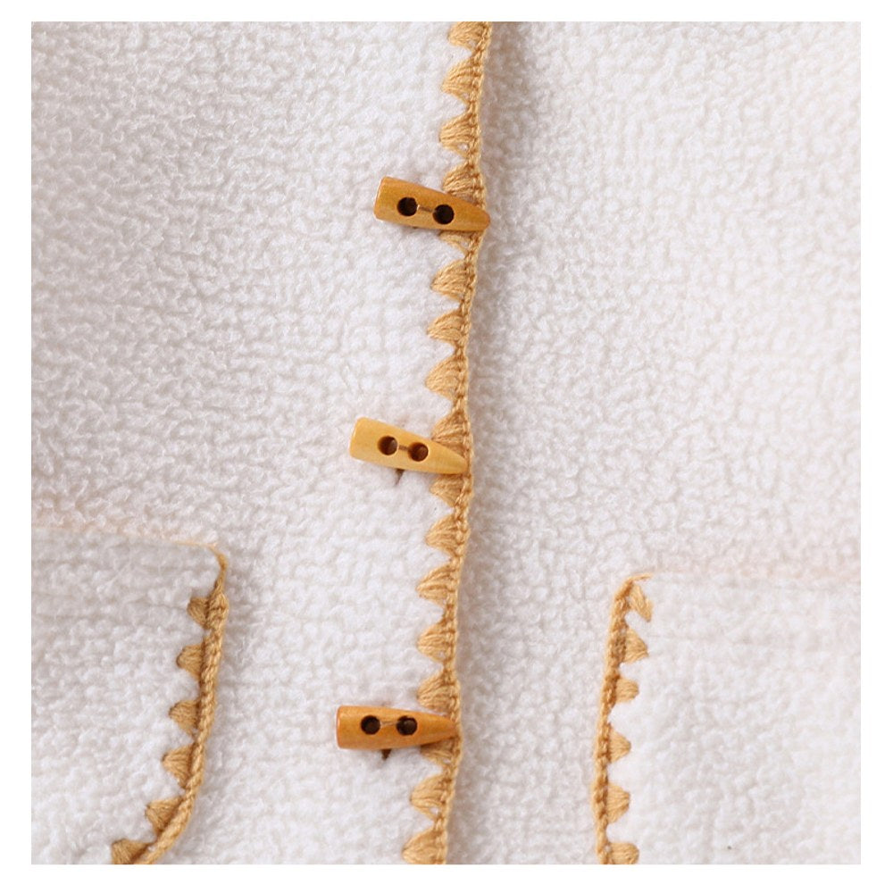Baby Kids Girls Fluffly Hooded Coat