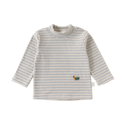 Baby Kids Long Sleeves Striped Pattern Top