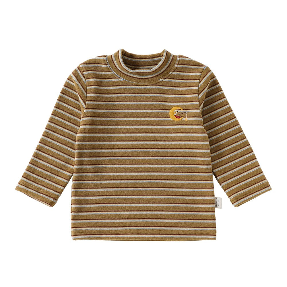 Baby Kids Long Sleeves Striped Pattern Top