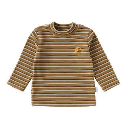 Baby Kids Long Sleeves Striped Pattern Top