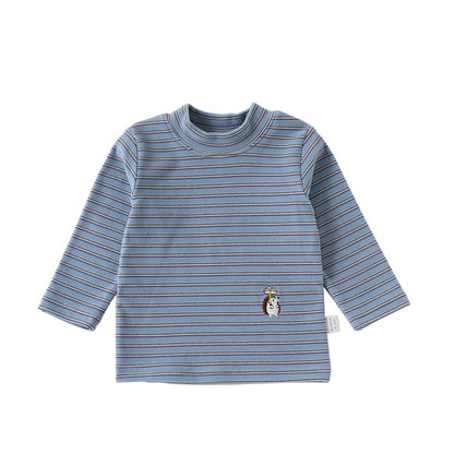 Baby Kids Long Sleeves Striped Pattern Top