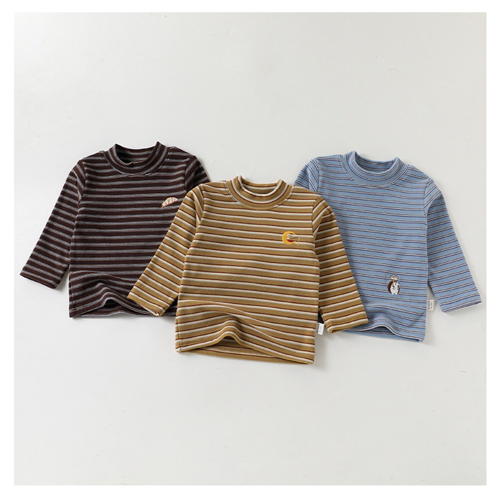 Baby Kids Long Sleeves Striped Pattern Top