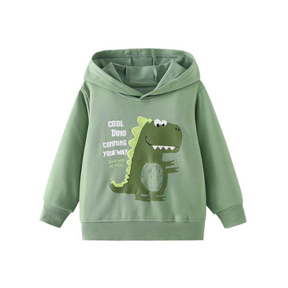 Kids Boys Cartoon Pattern Hoodie