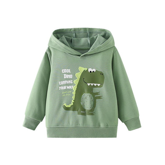 Kids Boys Cartoon Pattern Hoodie