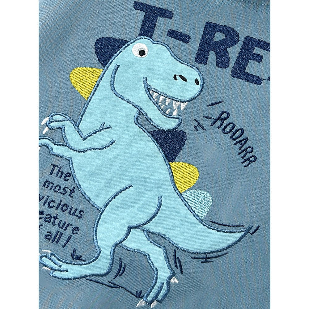Kids Boys Dinosaurs Cartoon Pattern Hoodie