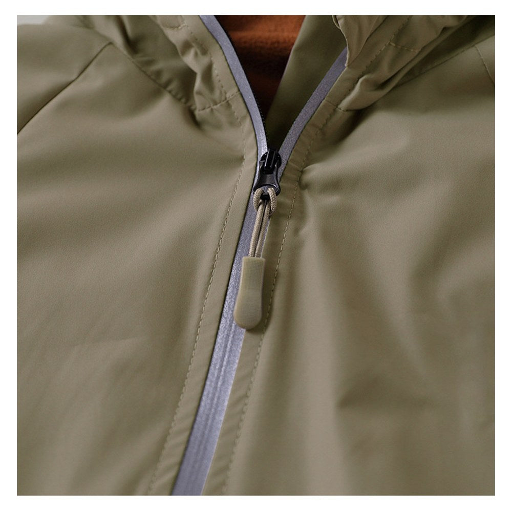 2026 Baby Hooded One Piece Suit Fleece Lined Warm Waterproof Windproof Zipper Coverall Rompers