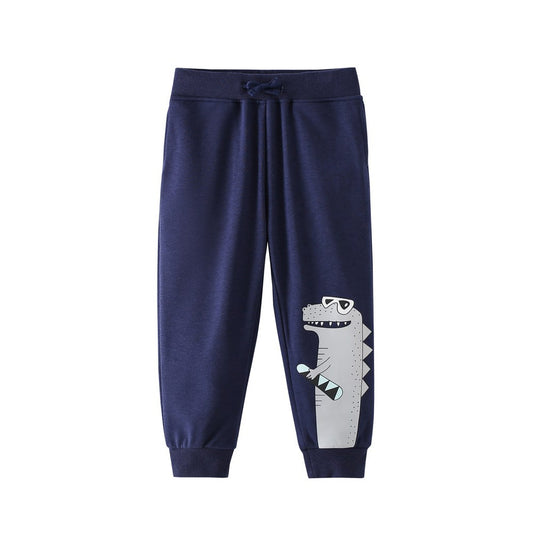 Baby Kids Boys Cartoon Pattern Pants