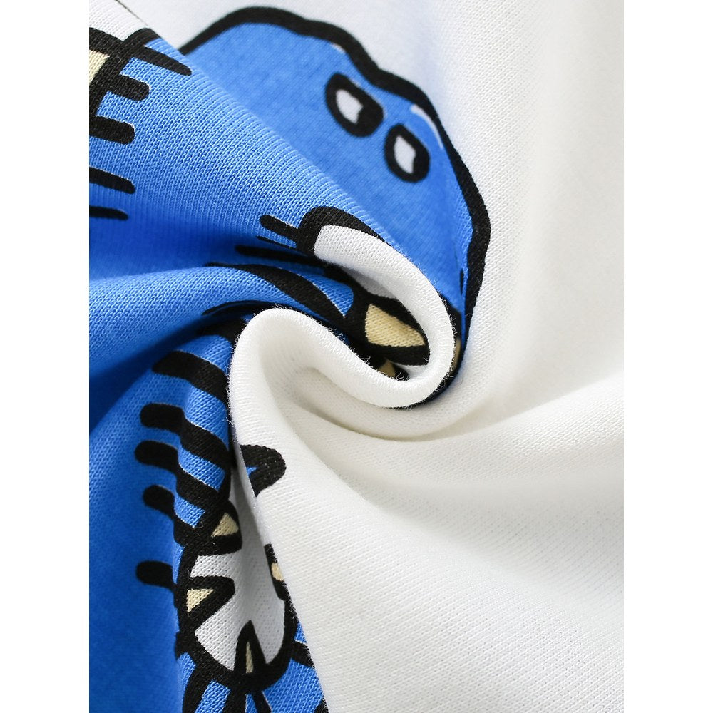 Baby Kids Boys Cute Cartoon Long Sleeves Pullover