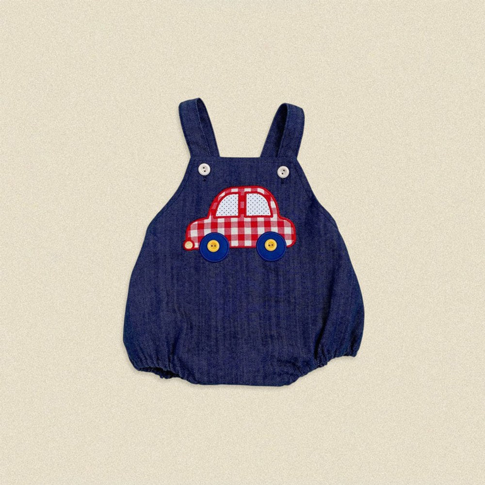 Baby Kids Cartoon Pattern Sleeveless Wear-Outside Bodysuit Vest