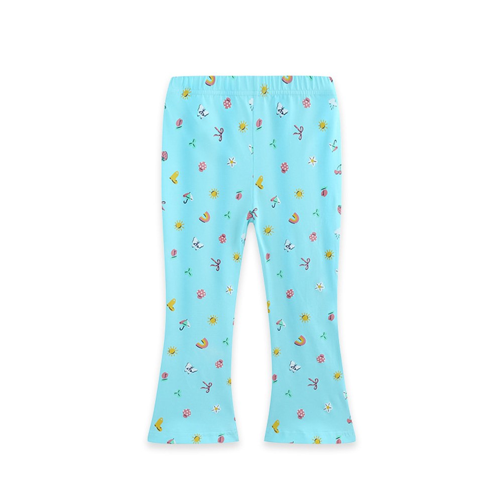 Cartoon Blue Pants for Girls