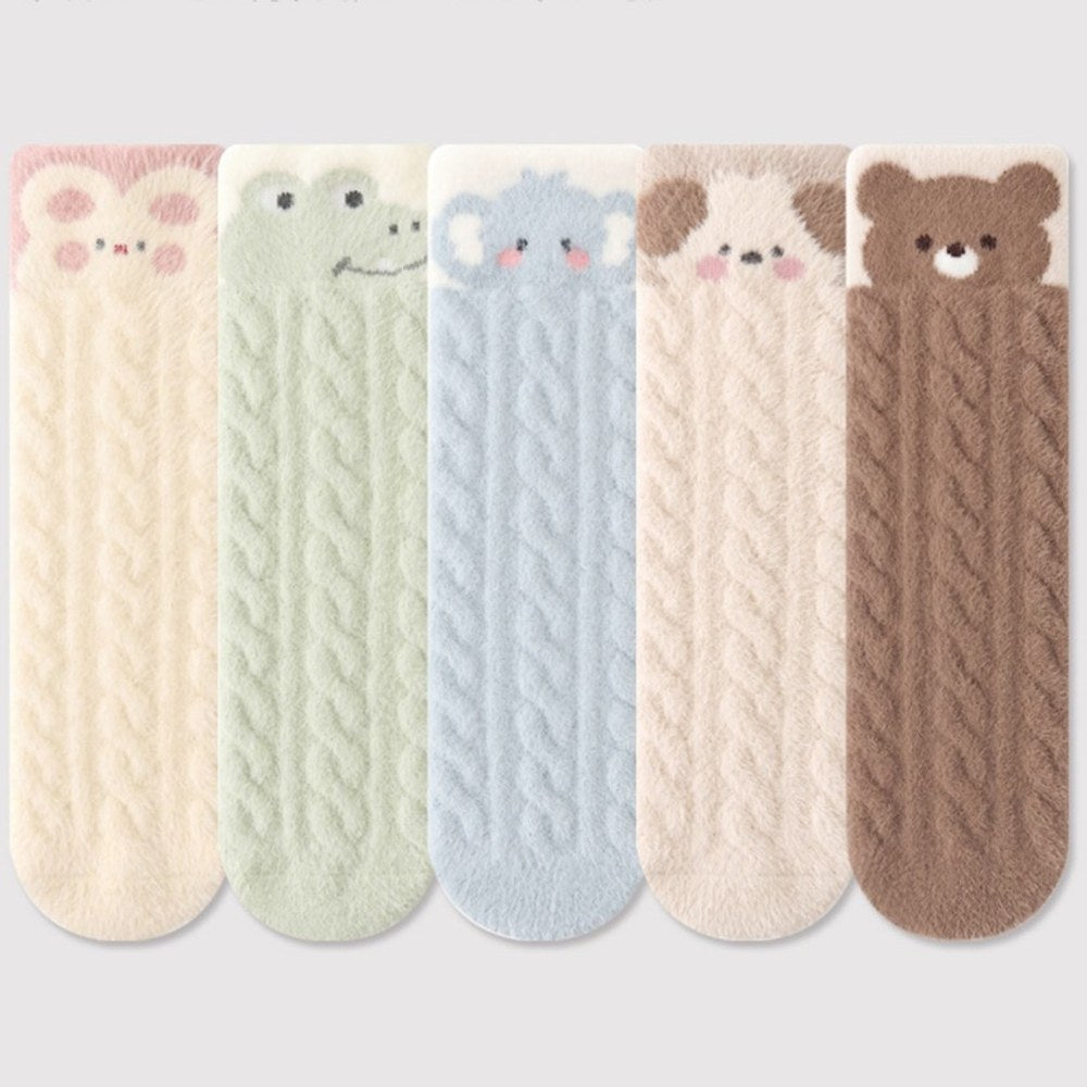 Baby Kids Warm Thick Cartoon Stockings
