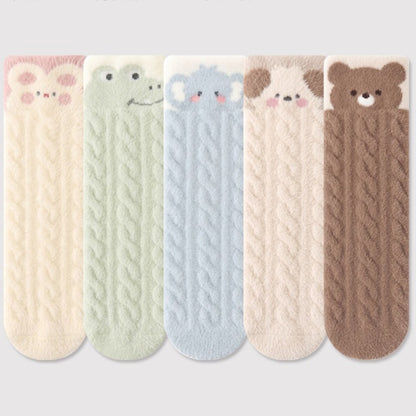 Baby Kids Warm Thick Cartoon Stockings