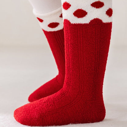 Christmas Baby Kids Girls Warm Thick Socks